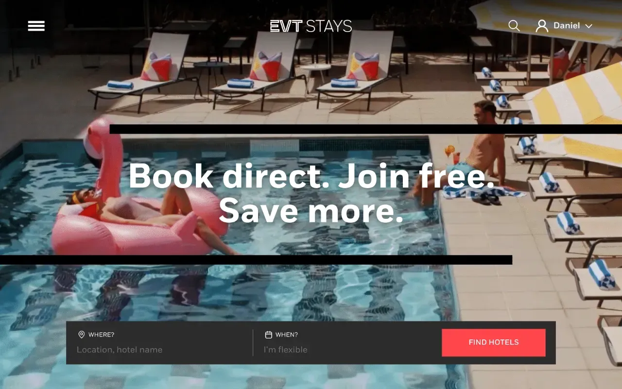 EVT Stays — Home