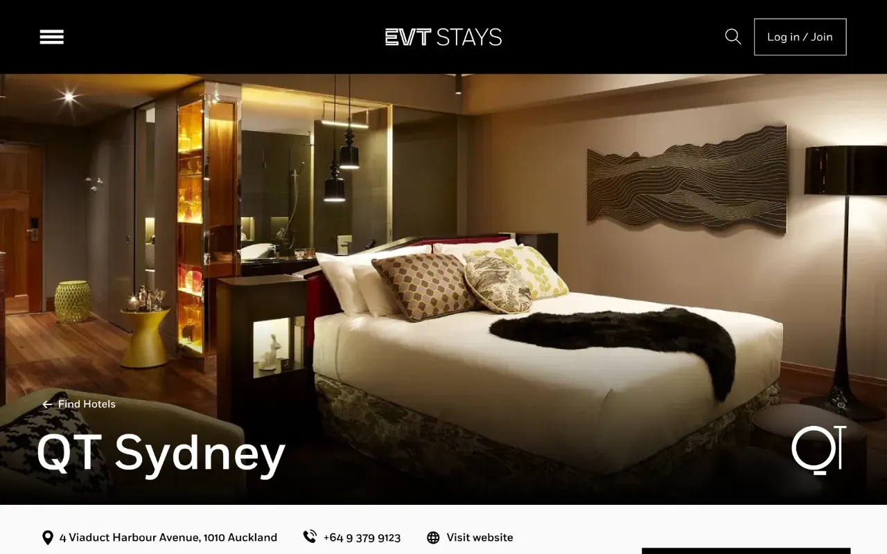 EVT Stays — Hotel description