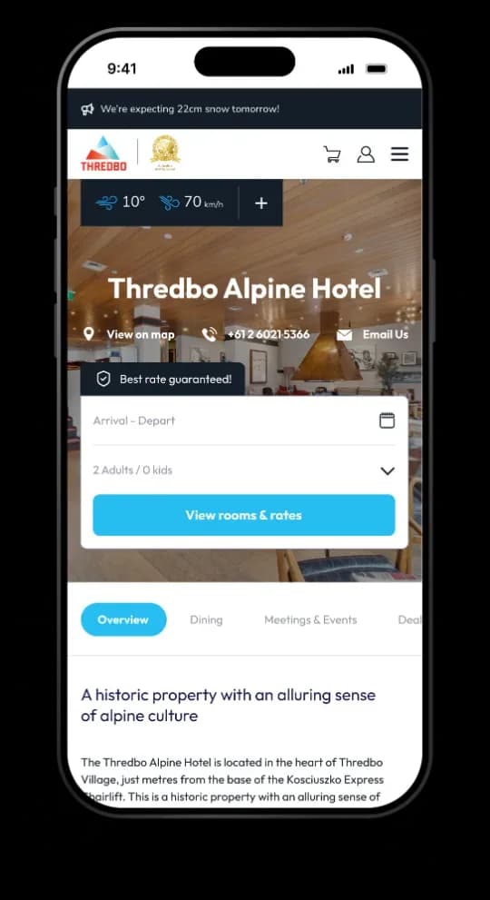 Thredbo — Mobile — Property overview
